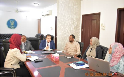 Visit of United Nations Industrial Development Organization (UNIDO) expert ‎the headquarters of the Sudanese Accreditation Council (SDAC)‎